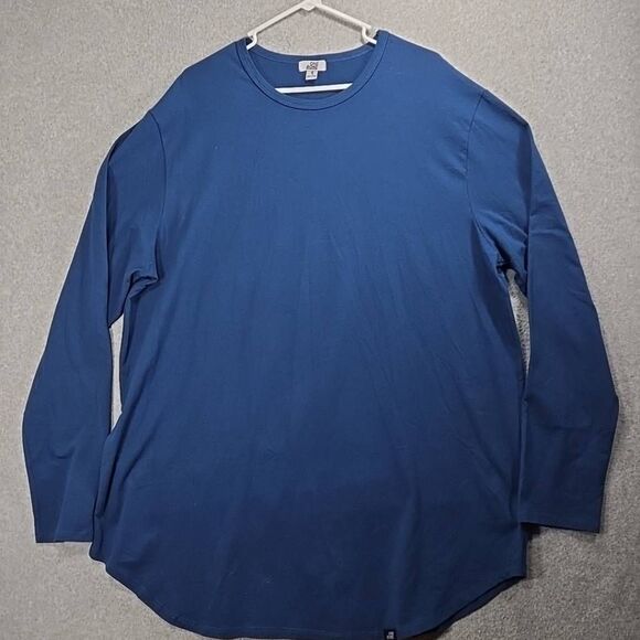One Bone Shirt Long Sleeve Curve Hem size 1 2XL - Picture 1 of 11